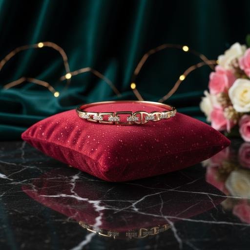 Anchor Link Kada - Rose Gold